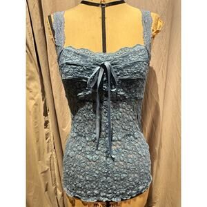Ann Ferriday Vintage Seamed Cup Fairy Coquette Cami S